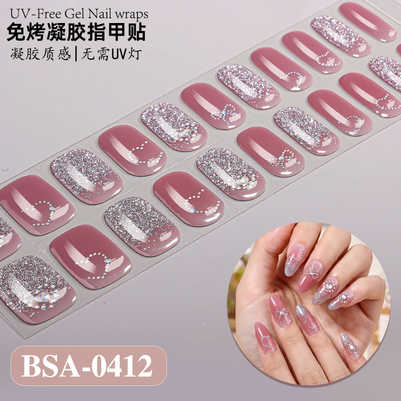 Bandes gel BSA-0412, collection GLAMËA Beauty