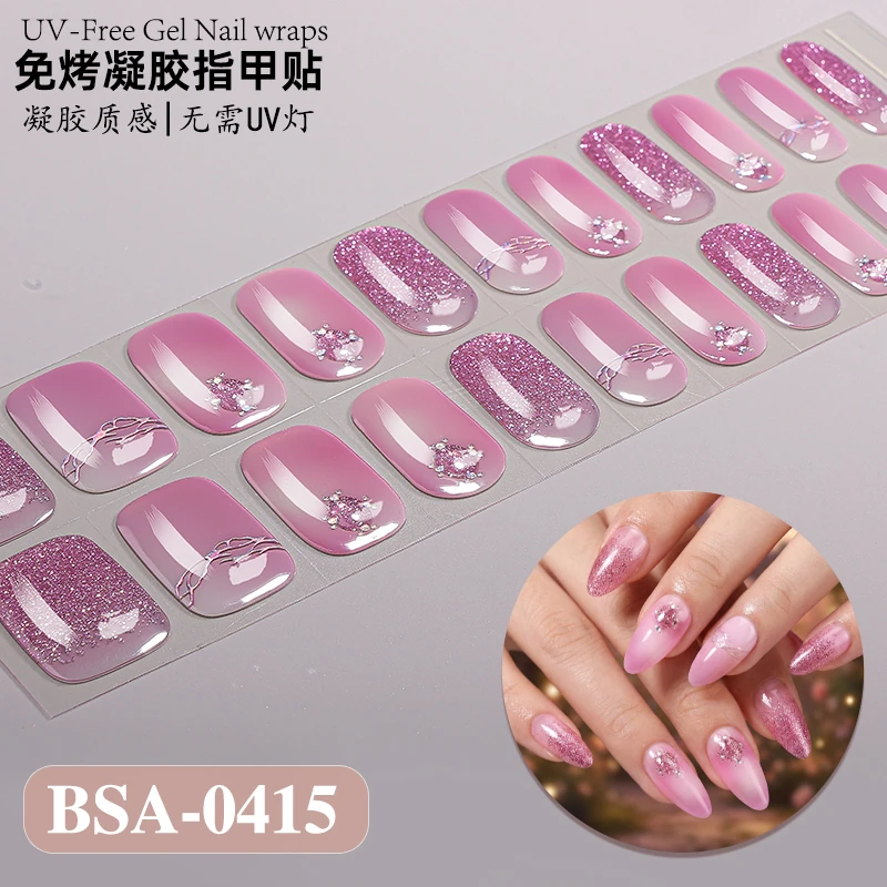 Bandes gel BSA-0415, collection GLAMËA Beauty