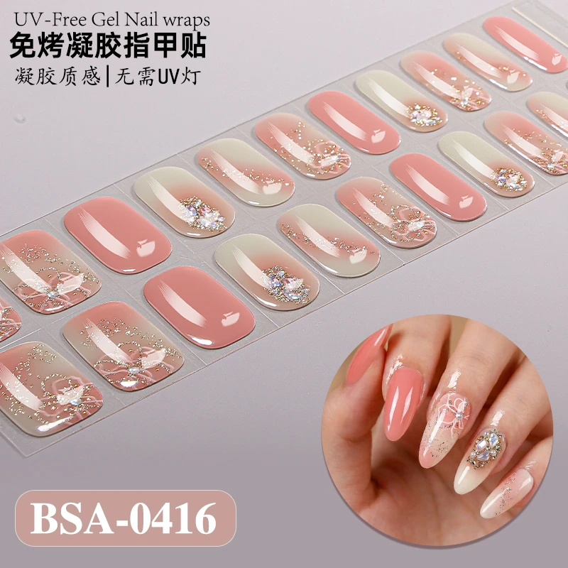 Bandes gel BSA-0416, collection GLAMËA Beauty