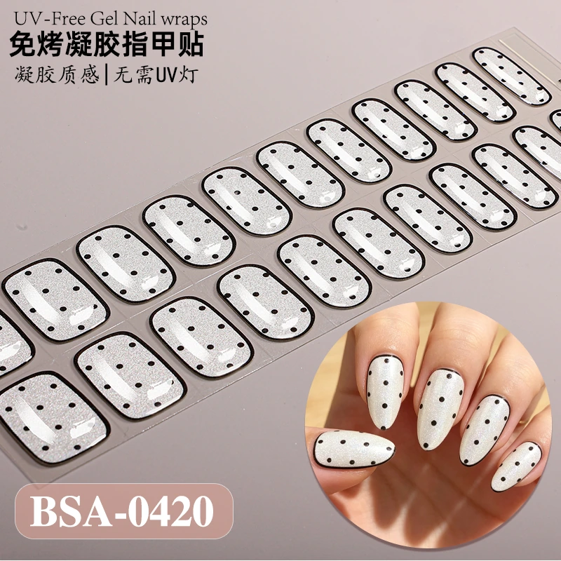 Bandes gel BSA-0420, collection GLAMËA Beauty