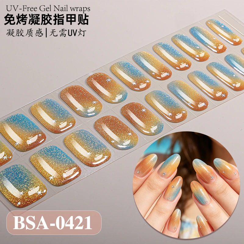 Bandes gel BSA-0421, collection GLAMËA Beauty