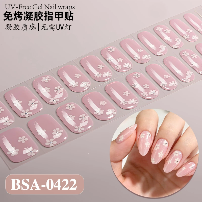 Bandes gel BSA-0422, collection GLAMËA Beauty