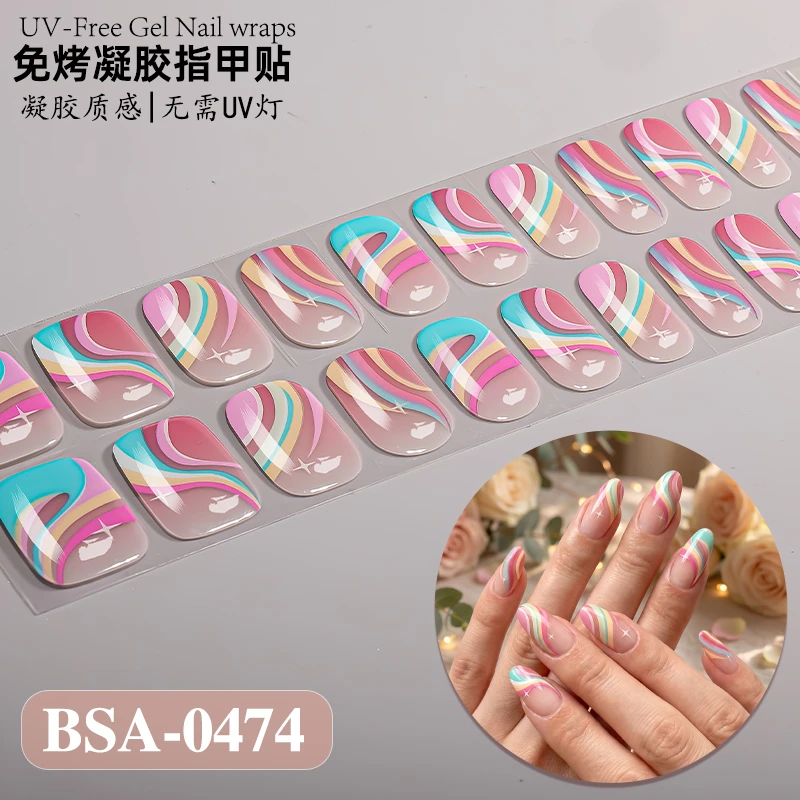 Bandes gel BSA-0474, collection GLAMËA Beauty