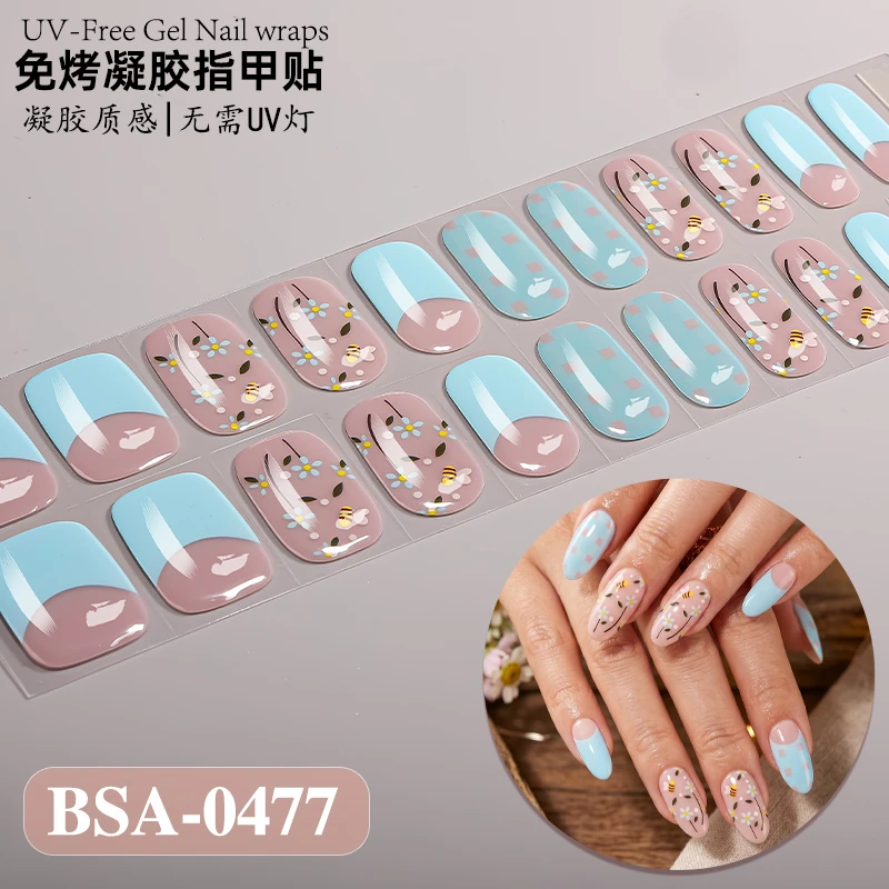 Bandes gel BSA-0477, collection GLAMËA Beauty