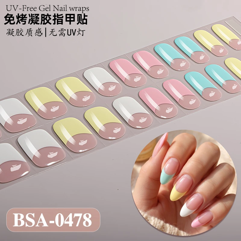 Bandes gel BSA-0478, collection GLAMËA Beauty