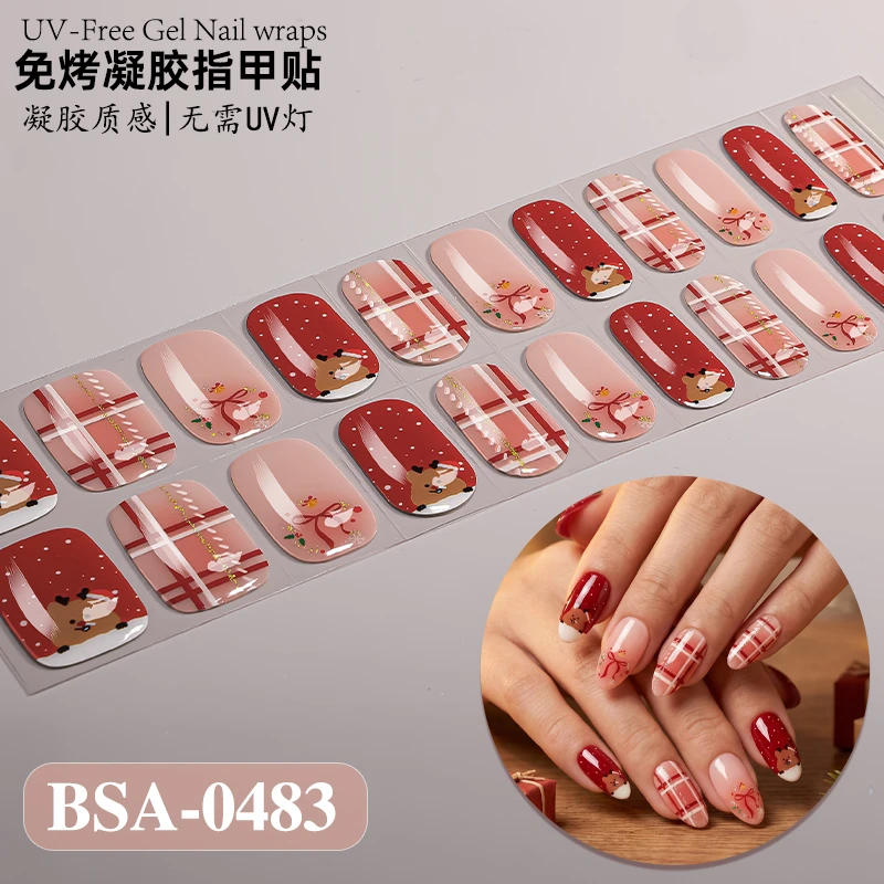 Bandes gel BSA-0483, collection GLAMËA Beauty