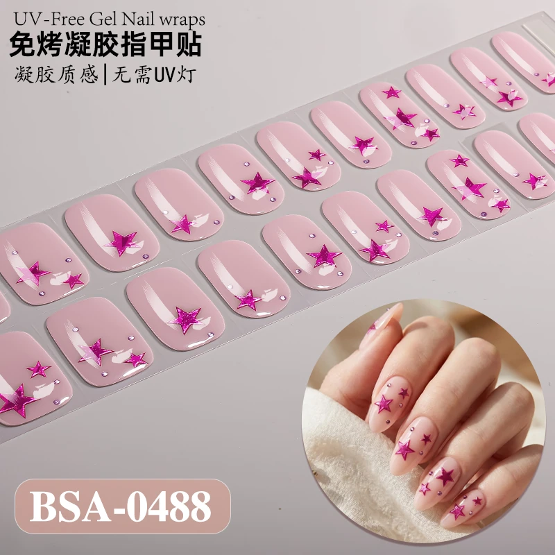 Bandes gel BSA-0488, collection GLAMËA Beauty