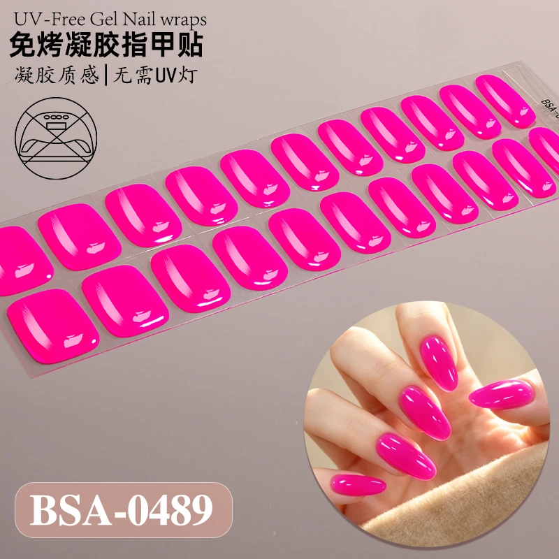 Bandes gel BSA-0489, collection GLAMËA Beauty