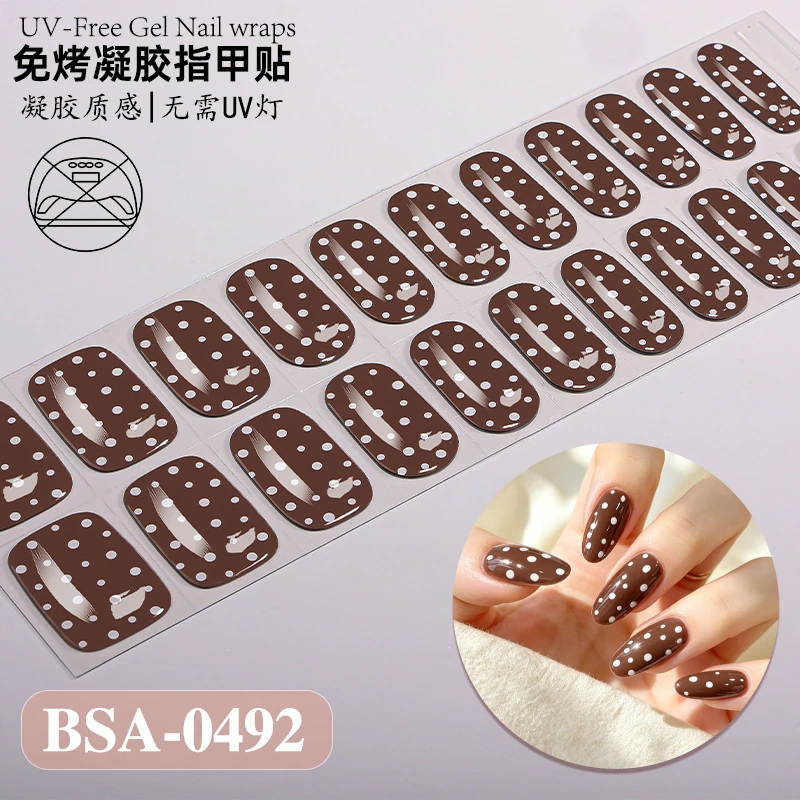 Bandes gel BSA-0492, collection GLAMËA Beauty