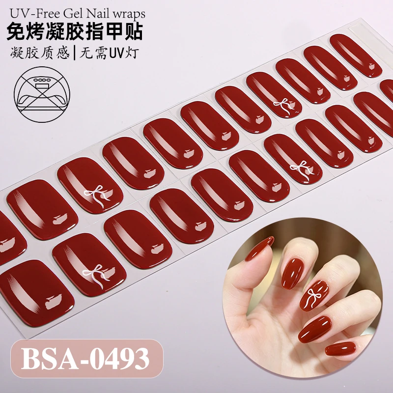 Bandes gel BSA-0493, collection GLAMËA Beauty