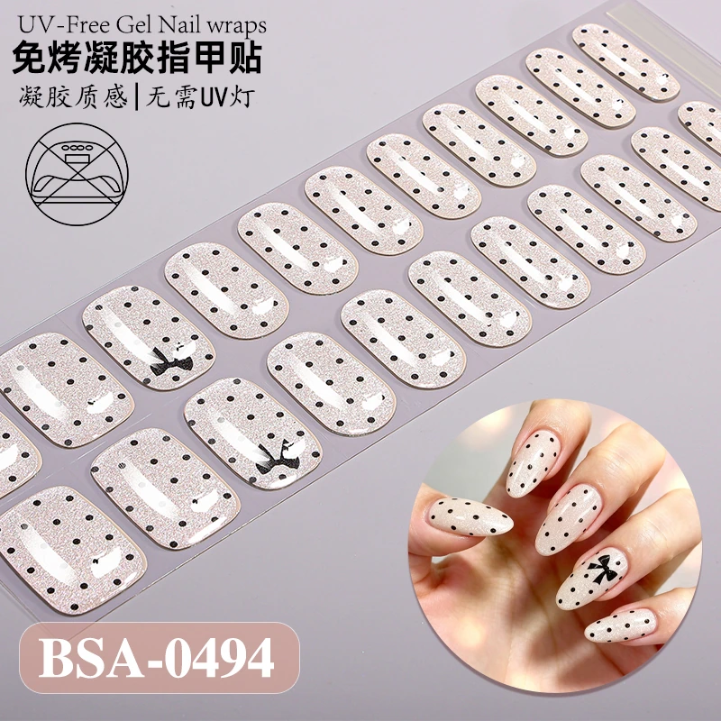 Bandes gel BSA-0494, collection GLAMËA Beauty