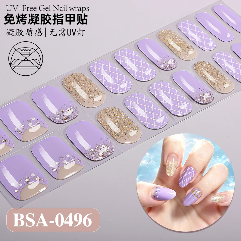 Bandes gel BSA-0496, collection GLAMËA Beauty