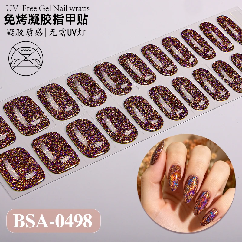 Bandes gel BSA-0498, collection GLAMËA Beauty