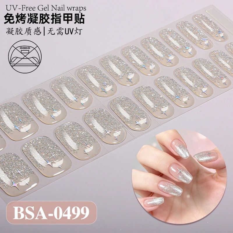 Bandes gel BSA-0499, collection GLAMËA Beauty